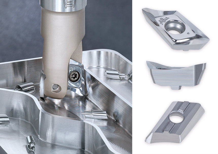 TUNGALUMILL’S NEW XVCT-AM INSERTS IMPROVE EFFICIENCY IN ALUMINIUM MACHINING